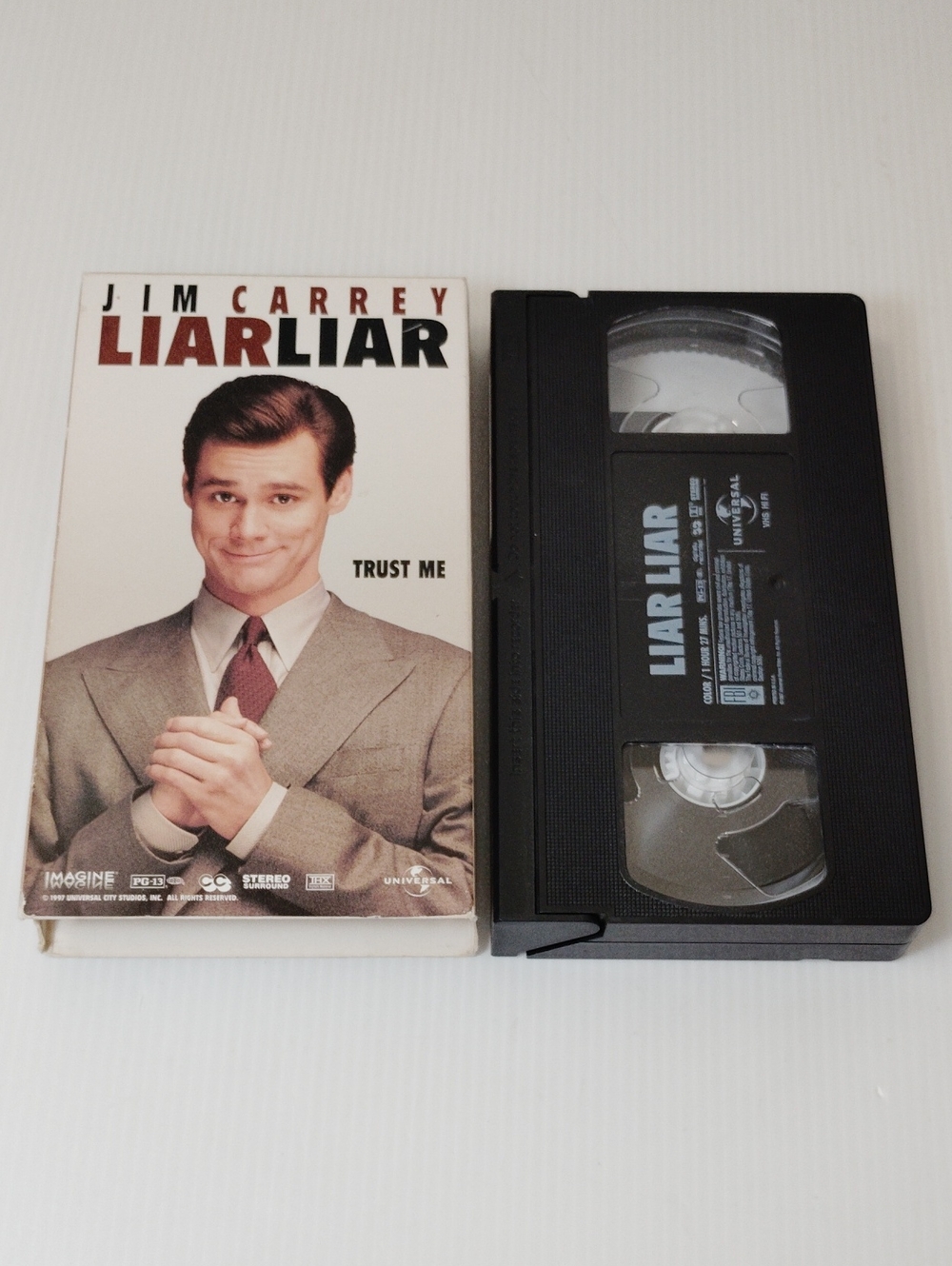 12 For $8 Liar Liar VHS Tape with Original Sleeve - Jim Carrey